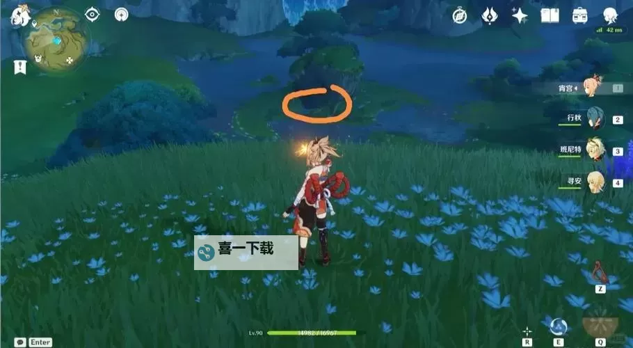 《原神》蔓生峡谷地下锚点解锁方法图1