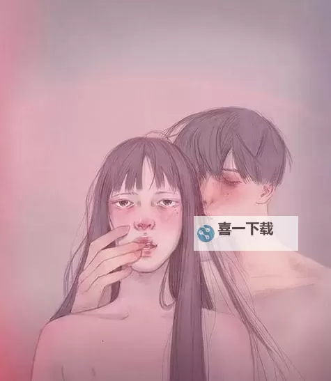 温馨趣味：两个人羞羞的漫画瞬间分享图1