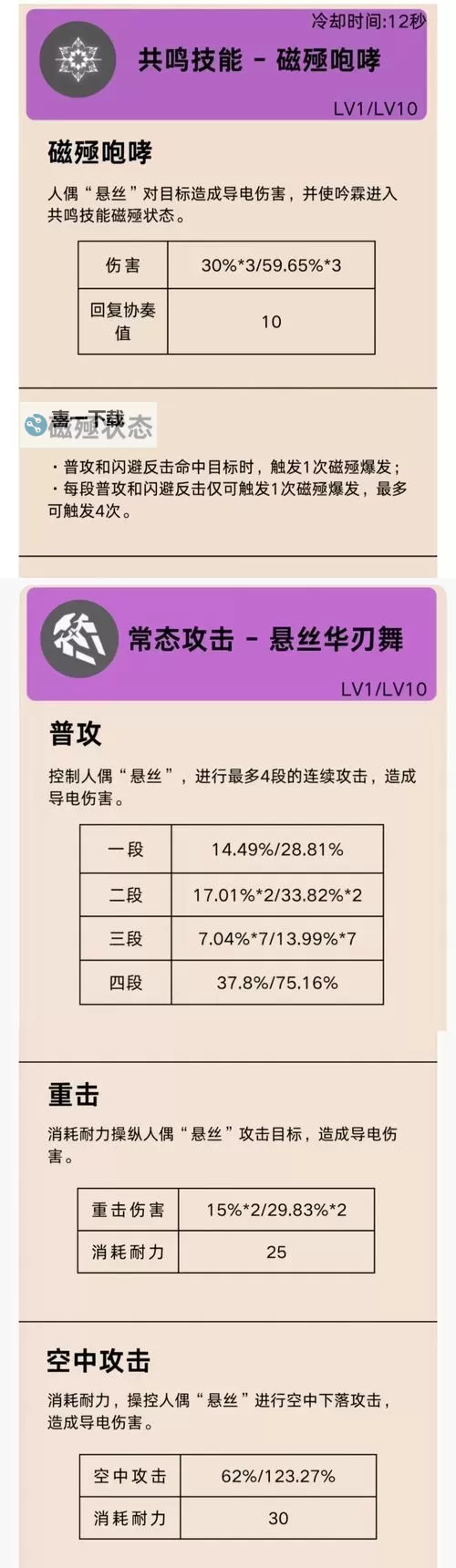 《鸣潮》吟霖技能介绍及装备推荐图1