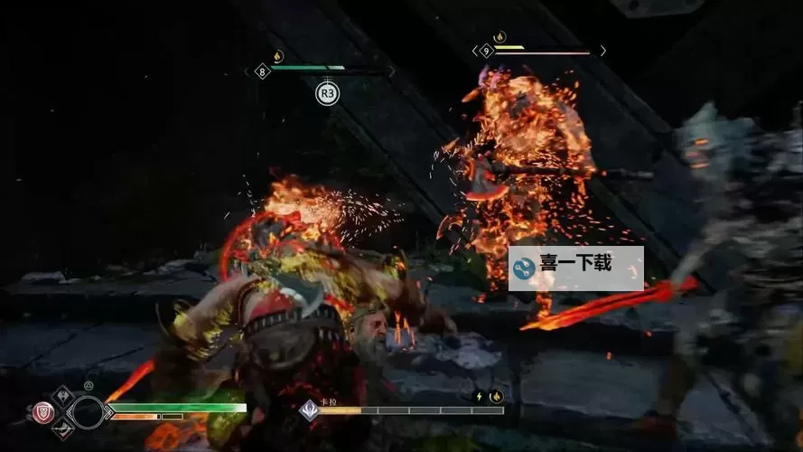 《战神4》战神难度陌生人简单打法攻略 战神难度陌生人怎么打图1