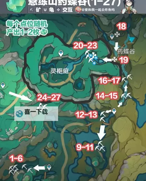 原神清水玉怎么采集 4.4清水玉采集路线推荐图1