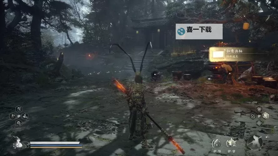 《黑神话悟空》如意画轴获取方法 六六村怎么解锁图1