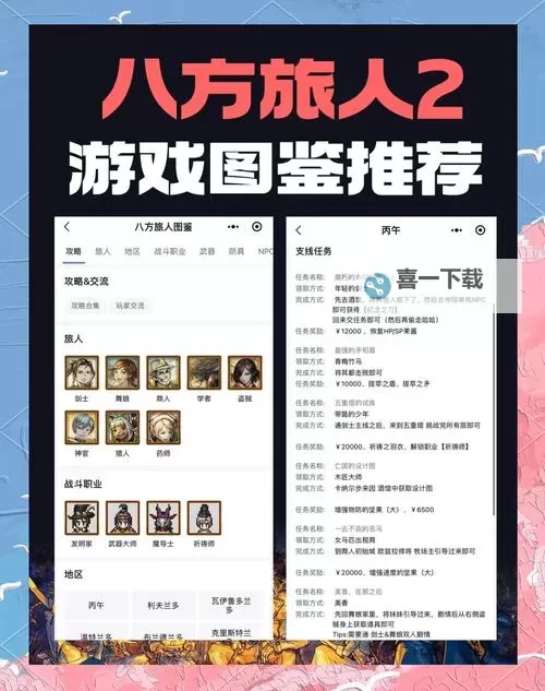 《八方旅人2》剑士技能推荐与获取教程图1