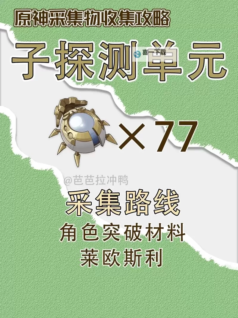 《原神》子探测单元位置及获取方法 4.1子探测单元怎么获得图2