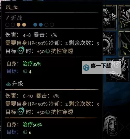 《暗黑地牢》全职业技能效果及作用 技能说明图1