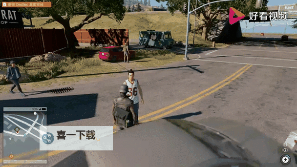 《看门狗2》涂鸦彩绘任务摩托车解法攻略 涂鸦任务攻略图1