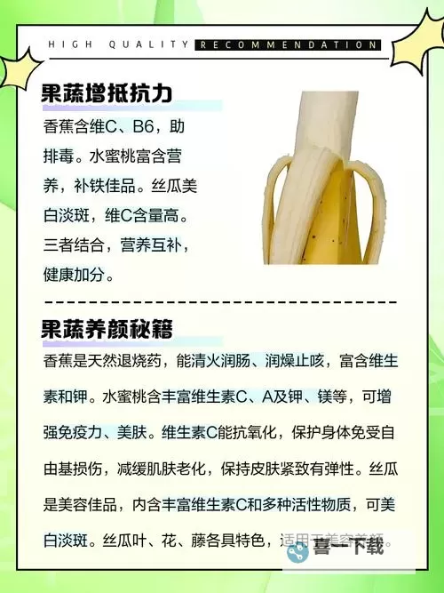 【新品推荐】香蕉水蜜桃丝瓜18：健康美味新体验图1
