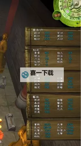 《侠客风云传》一代情圣结局全武功收集攻略图1