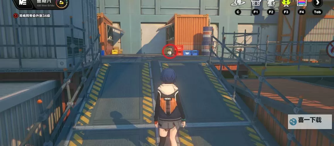 《绝区零》黑雁工地旧址小卡格车收集攻略图1