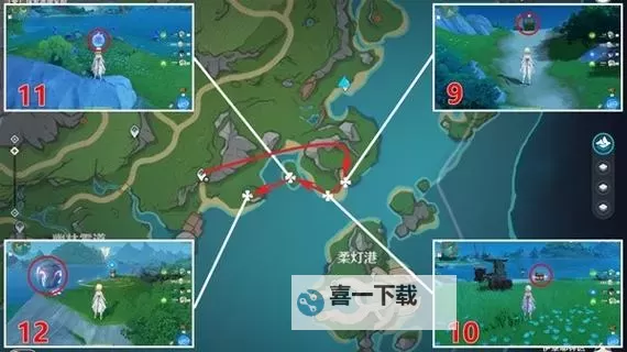 《原神》4.2版本新增奇馈宝箱位置一览图1