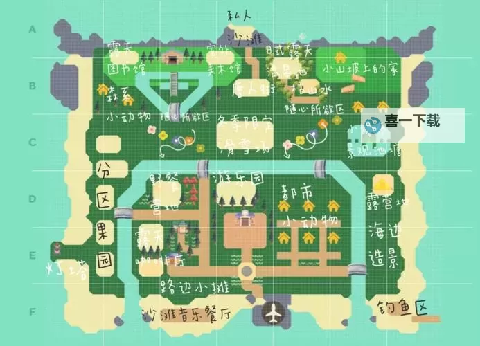 《动物森友会》中国风岛屿建设参考图1