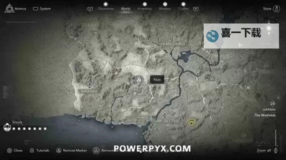 《刺客信条影》全寺院位置及失落的卷页收集攻略 失落的卷页在哪图1