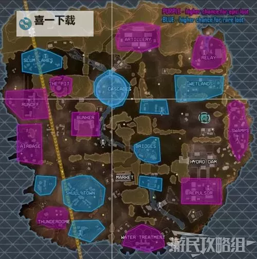 《Apex英雄》武器伤害数据及资源分布图一览图1