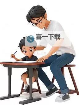 成长的笔记：坐在爸爸那里写作业的那些夜晚图1