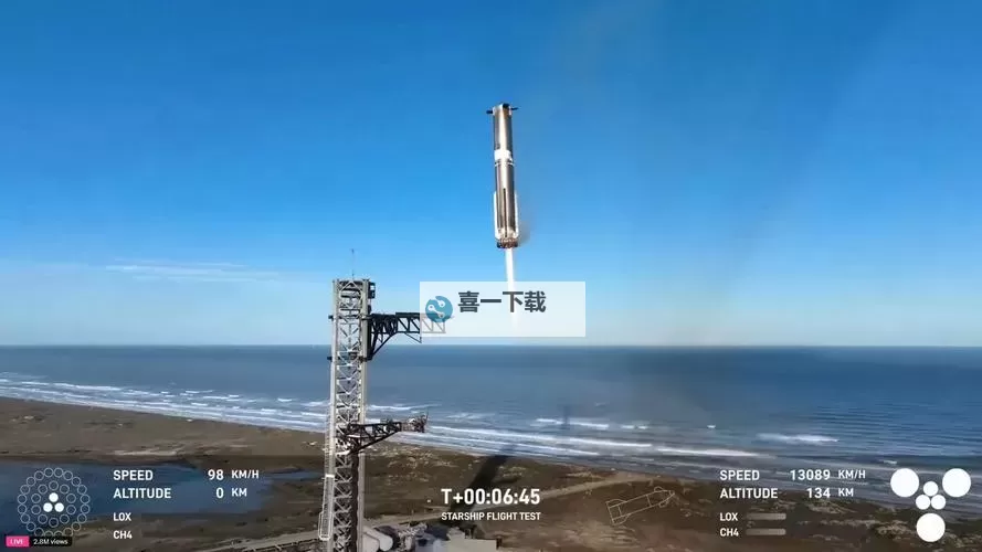 星河边境的现场记忆：直播SpaceX发射飞船的瞬间图1