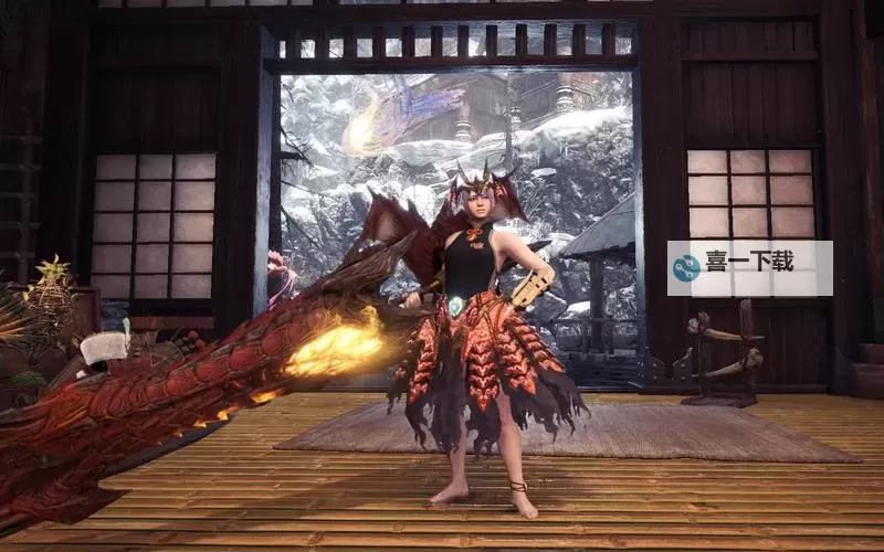 《怪物猎人世界》炎妃龙铳枪毕业配装分享图1