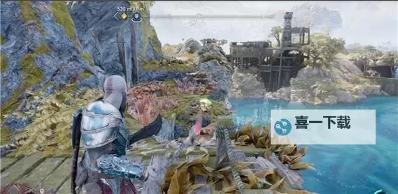 《战神5诸神黄昏》隆格波克岛奥丁的渡鸦位置分享图1